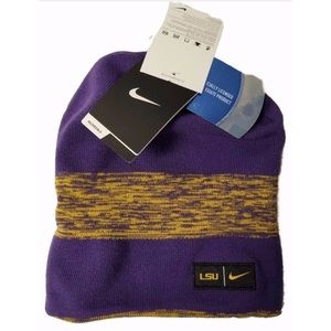 Nike NCAA LSU Tigers Reversible Beanie Football